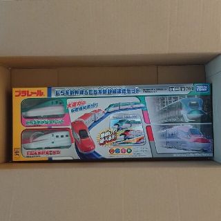 タカラトミー(Takara Tomy)のプラレール E5系新幹線&E6系新幹線連結セット(電車のおもちゃ/車)