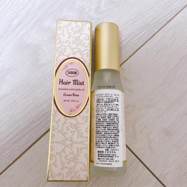 SABON(サボン)のSABON ヘアミスト グリーンローズ ヘアフレグランス 30mL コスメ/美容のヘアケア/スタイリング(ヘアウォーター/ヘアミスト)の商品写真