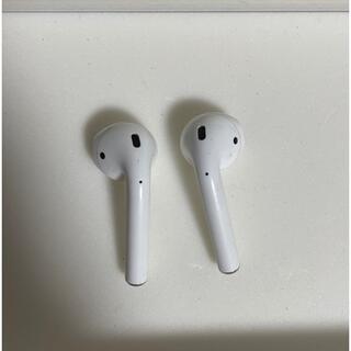 アップル(Apple)のApple AirPods 第二世代　イヤフォンのみ(ヘッドフォン/イヤフォン)