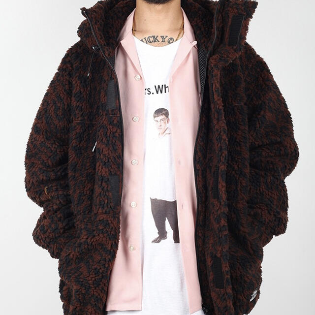 wacko maria leopard boa parka Mその他