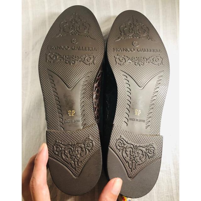 FRANCO GALLERIA   メンズ靴　サイズ25㎝　新品　ブラウン 6