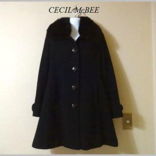 セシルマクビー(CECIL McBEE)のCECIL McBEEセシルマクビー♡アンゴラ混フォックスファーコート(ロングコート)