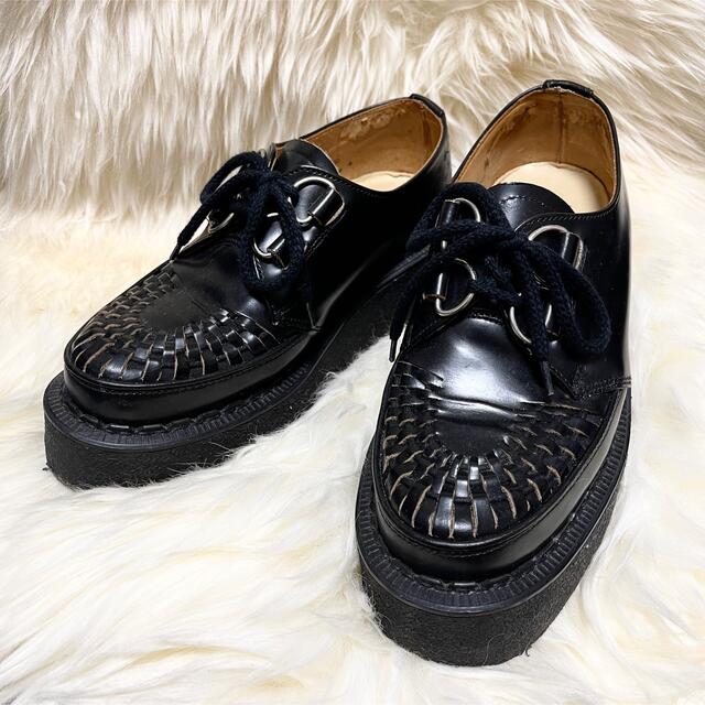 極上美品!【定価¥59400】ジョージコックスUK4ハイカットラバーソール