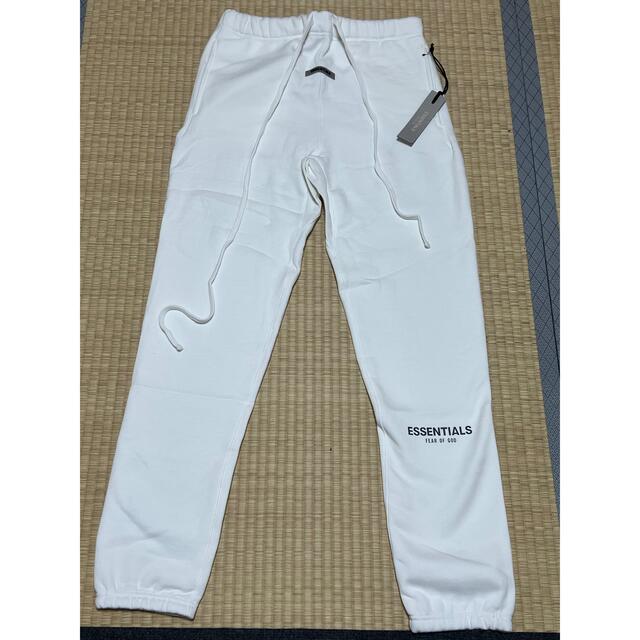 essentials スウェットパンツ Lサイズ ホワイト 激安特価 3750円引き