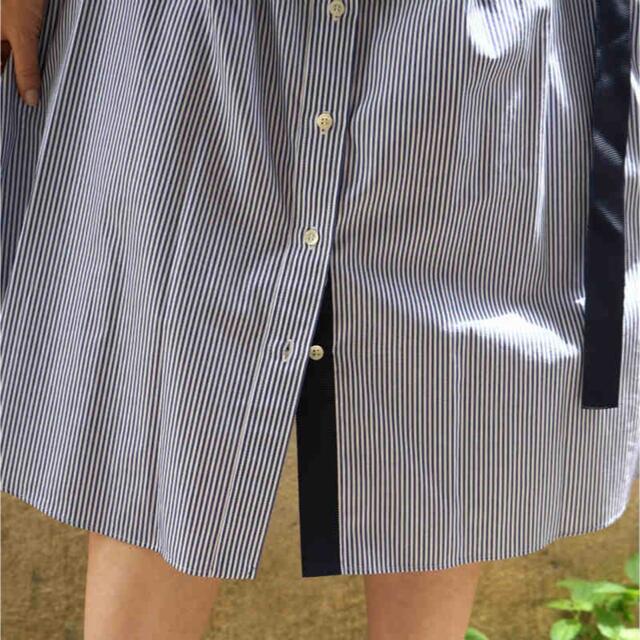 新品未使用 完売品 sacai サカイ ドッキングストライプワンピース
