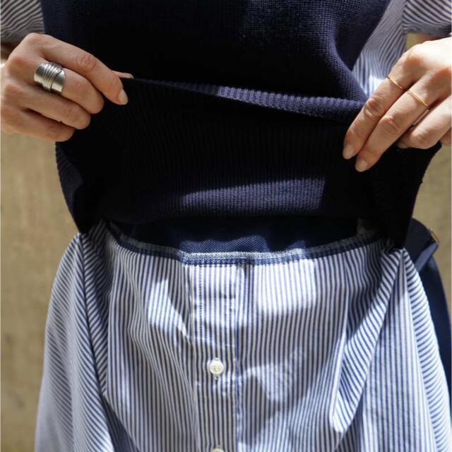 新品未使用 完売品 sacai サカイ ドッキングストライプワンピース