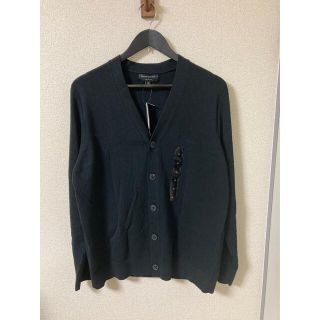 バナナリパブリック(Banana Republic)のバナナリパブリック　カーディガン　エコセーター　黒　新品　XL(カーディガン)