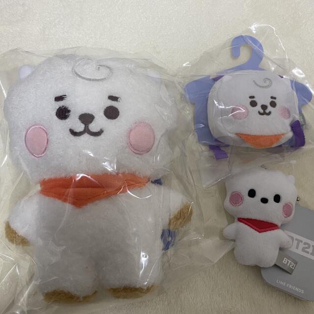 BT21 たっとん ベビー ぬいぐるみ リュック マスコット JIN - ぬいぐるみ