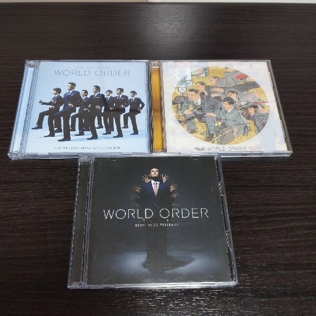 WORLD ORDER 全てCD＋DVDの2枚組３セット - CD