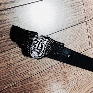 ハイドアンドシーク(HIDE AND SEEK)のHideandSeek Wing Emblem Belt レザー ベルト(ベルト)