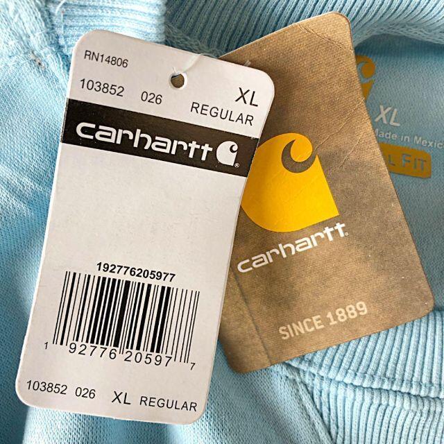 carhartt(カーハート)のカーハート 未使用 スウェット ワンポイントロゴ 超ゆるだぼ ビッグシルエット メンズのトップス(スウェット)の商品写真