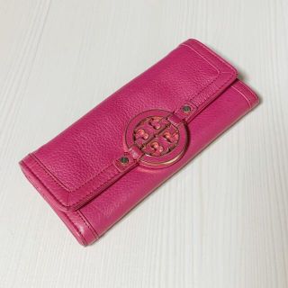 トリーバーチ(Tory Burch)のトリーバーチ長財布　レザー　ピンク(財布)