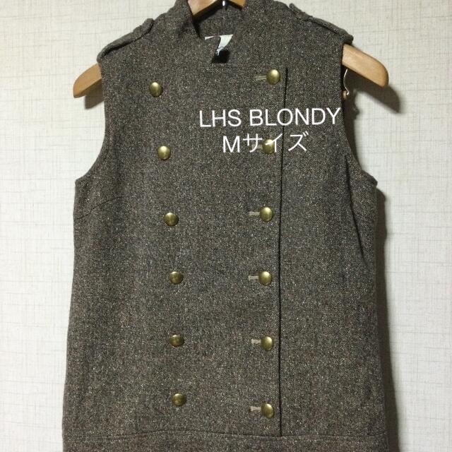blondy(ブロンディ)の 値下げ ¥2555→¥1888   LHS BLONDY シルク混　ワンピース レディースのワンピース(ひざ丈ワンピース)の商品写真