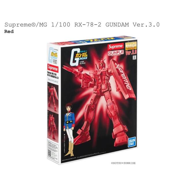 Supreme - Supreme MG 1/100 RX-78-2 GUNDAM Ver3.0の通販 by yyyyyyy ...