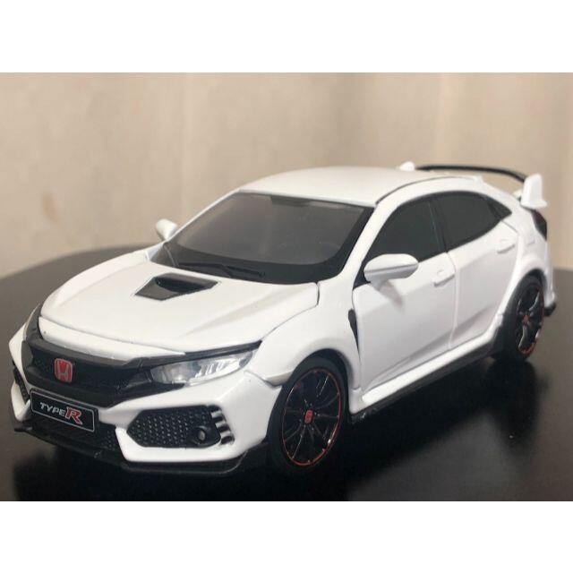 CIVIC TYPE R　HONDA 1/32 ミニカー タイプ-R ホワイト