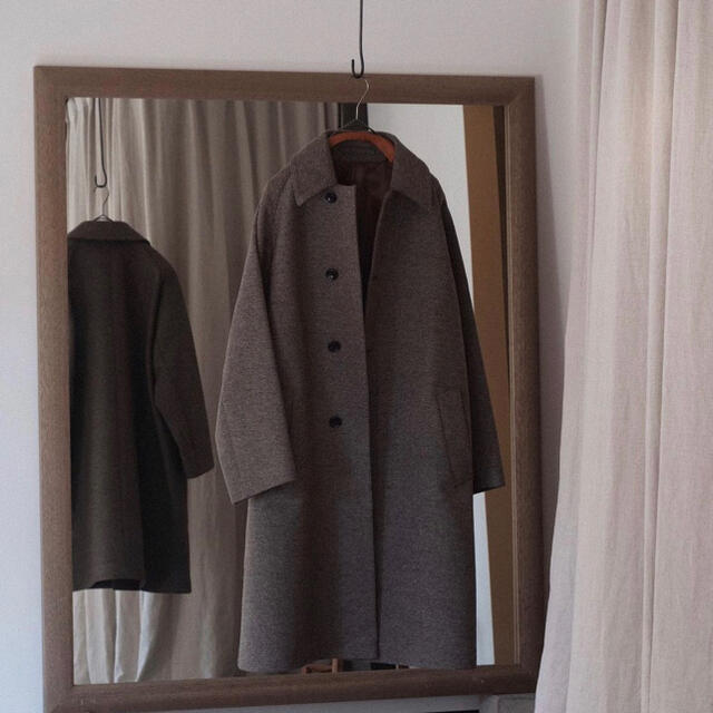 COMOLI(コモリ)の21AW maatee&sons wool bal collar coat メンズのジャケット/アウター(ステンカラーコート)の商品写真