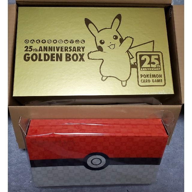 ポケモンカード　25thゴールデンボックス　切手ボックス　セット