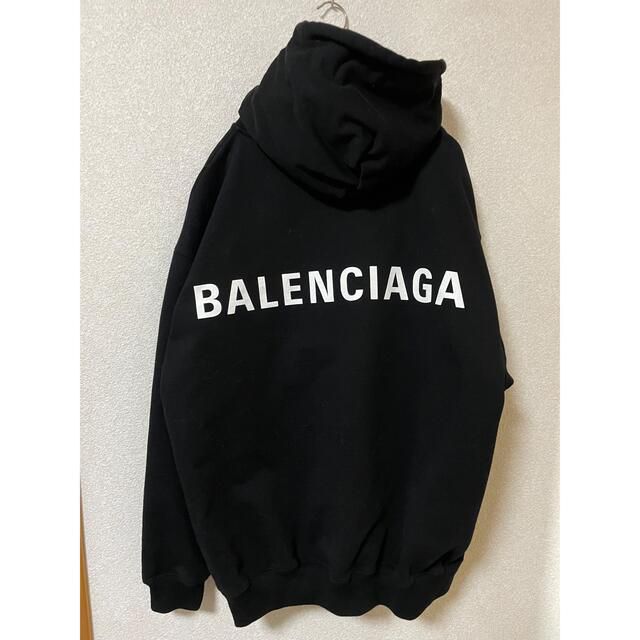 BALENCIAGA バレンシアガ パーカー L バックプリント