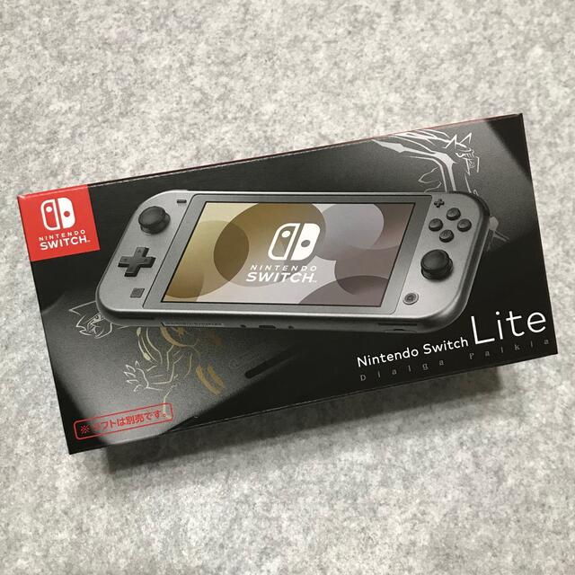 Nintendo Switch(ニンテンドースイッチ)の【新品・未開封】Nintendo Switch Lite ディアルガ・パルキア エンタメ/ホビーのゲームソフト/ゲーム機本体(携帯用ゲーム機本体)の商品写真