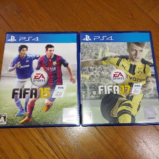 プレイステーション4(PlayStation4)のps4　FIFA15　FIFA17　ソフトセット(家庭用ゲームソフト)