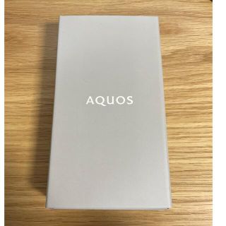 アクオス(AQUOS)のAQUOS sense6 SH-M19 4GB/64GB シルバーSH-M19A(スマートフォン本体)