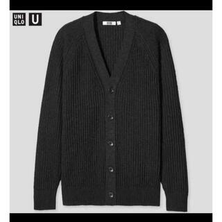 ユニクロ(UNIQLO)のラグランVネックカーディガン　ユニクロ(カーディガン)