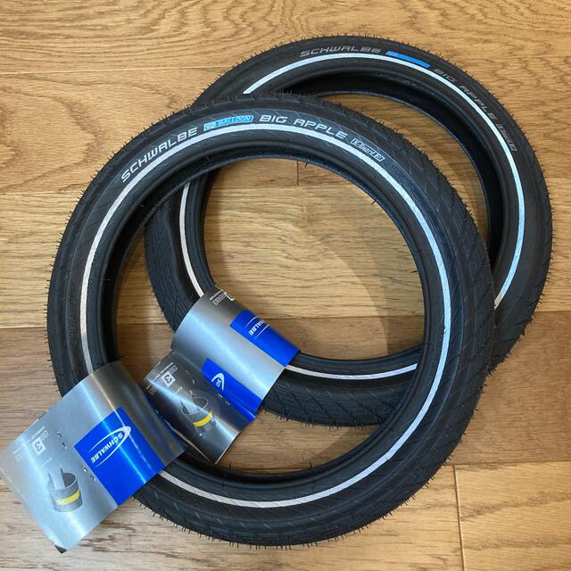 シュワルベ BIG APPLE ビッグアップル 14×2.0 2本セット シュワルベ ビッグアップル SCHWALBE Bigapple 14インチ 2本