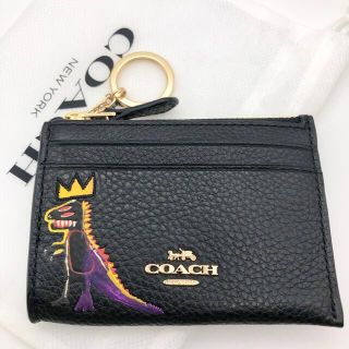 コーチ(COACH)の【COACH X BASQUIAT☆新品】完売品！大人気！バスキア！ラスト1点！(名刺入れ/定期入れ)