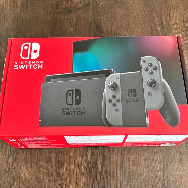 ニンテンドースイッチ 本体 Nintendo Switch グレー 美品 - 家庭用 ...