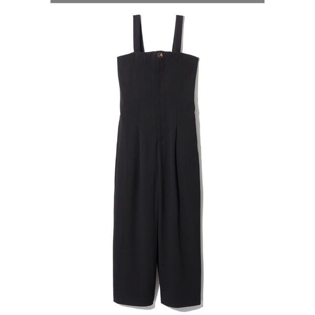 BEAUTY&YOUTH UNITED ARROWS(ビューティアンドユースユナイテッドアローズ)のOX Overalls / Black レディースのパンツ(サロペット/オーバーオール)の商品写真