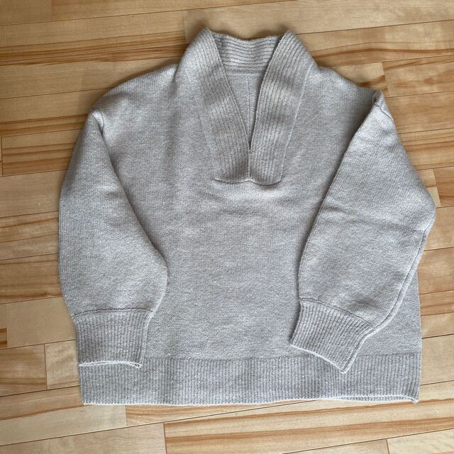 aries(アリエス)のV neck knit pullover✮ベージュ✮送料込み レディースのトップス(ニット/セーター)の商品写真