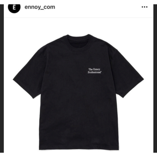 ワンエルディーケーセレクト(1LDK SELECT)の激レア！ennoyのProfessional Color T-shirt黒×白L(Tシャツ/カットソー(半袖/袖なし))