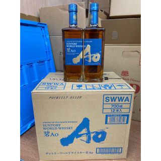 SUNTORY WORLD WHISKY Ao 12本　新品未開封　箱なし(ウイスキー)