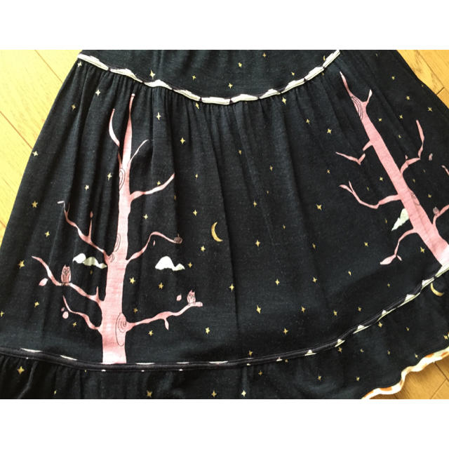 TSUMORI CHISATO(ツモリチサト)のツモリチサト ふくろうの森シリーズ スカート レディースのスカート(ひざ丈スカート)の商品写真