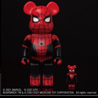 BE@RBRICK SPIDER-MAN UPGRADED SUIT(アメコミ)