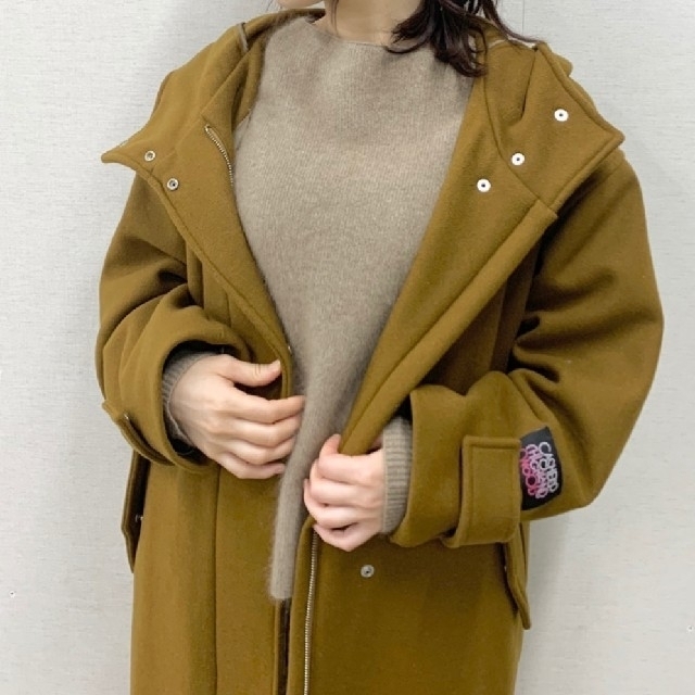 apart by lowrys(アパートバイローリーズ)の【美品】apart by lowrys ７ＧラクーンンコンボートネックPO レディースのトップス(ニット/セーター)の商品写真