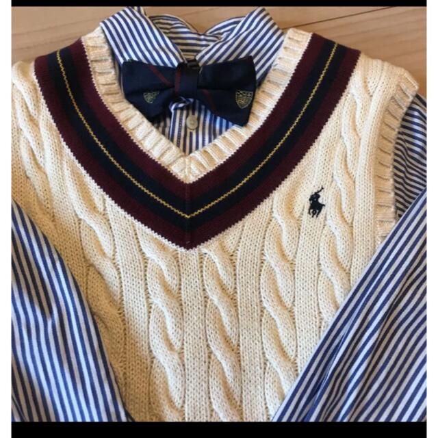 POLO RALPH LAUREN(ポロラルフローレン)のazuki様専用！ポロラルフローレン　キッズスーツ　5点セット　120cm キッズ/ベビー/マタニティのキッズ服男の子用(90cm~)(ジャケット/上着)の商品写真