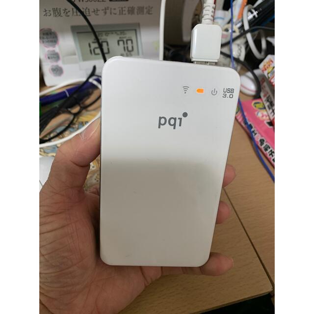 外付けハードディスク　PQI AIRBANK A300V 速い スマホ/家電/カメラのPC/タブレット(PC周辺機器)の商品写真