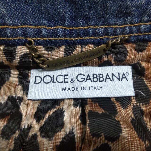 DOLCE&GABBANA(ドルチェアンドガッバーナ)のドルチェアンドガッバーナ Gジャン 40 M - レディースのジャケット/アウター(Gジャン/デニムジャケット)の商品写真