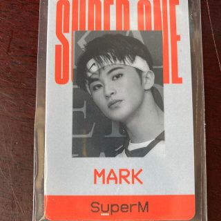 エクソ(EXO)のsuperM superone アメリカ盤　マーク　IDトレカ(K-POP/アジア)