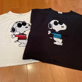 スヌーピー2点セット140-150(Tシャツ/カットソー)