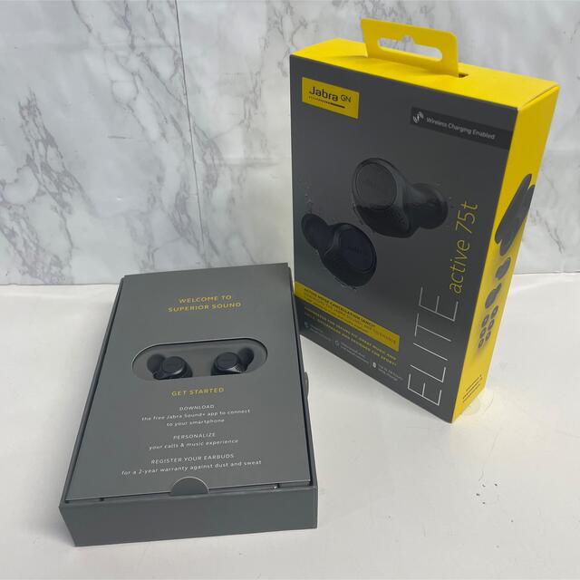 Jabra Elite active 75t グレー イヤフォン