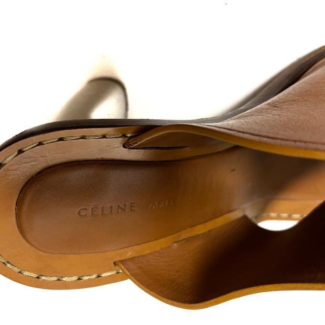 celine(セリーヌ)のセリーヌ ミュール 36.5 レディース レディースの靴/シューズ(ミュール)の商品写真