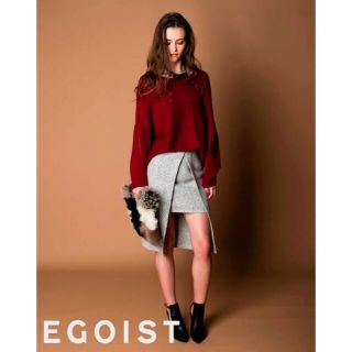 エゴイスト(EGOIST)のEGOIST ラップミディスカート(ひざ丈スカート)