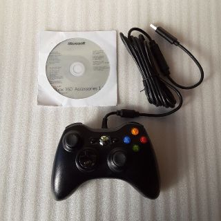 エックスボックス360(Xbox360)のxbox360　有線コントローラー　未使用(PC周辺機器)