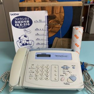 ブラザー(brother)のbrother ファックス FAX-210(その他)