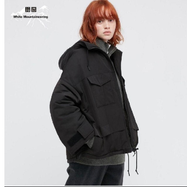 UNIQLO - 新品 タグ付き ハイブリッドダウンオーバーサイズパーカーの
