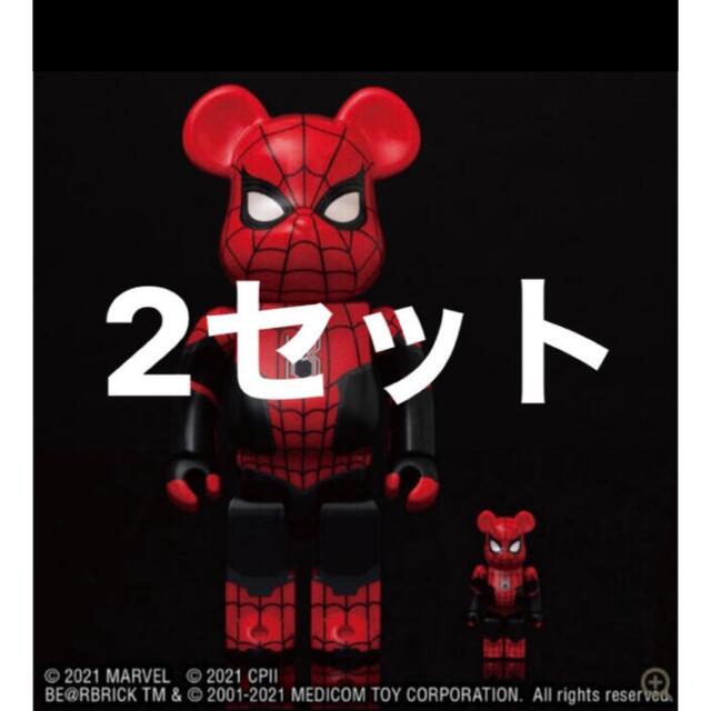 おもちゃ/ぬいぐるみBE@RBRICK SPIDER-MAN UPGRADED SUIT