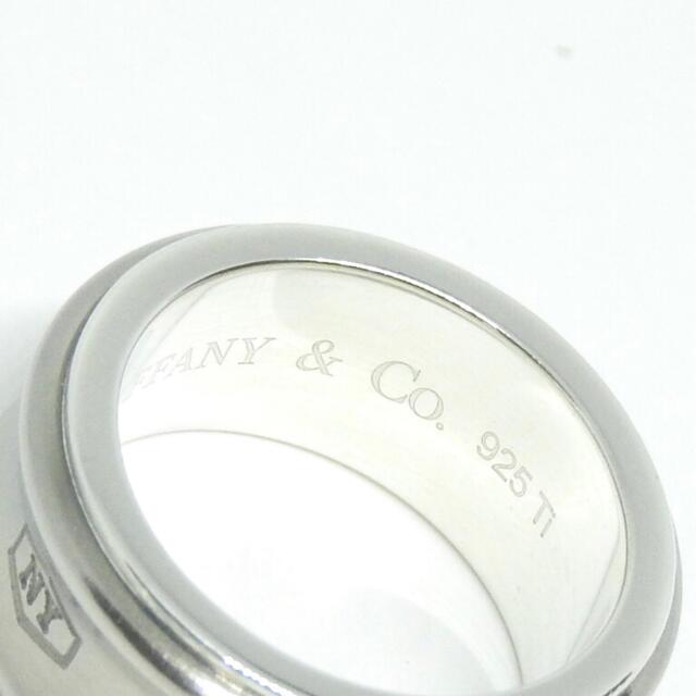 Tiffany & Co.(ティファニー)の【美品】 ティファニー 7号 SV 925 チタン 1837 リング 指輪 レディースのアクセサリー(リング(指輪))の商品写真