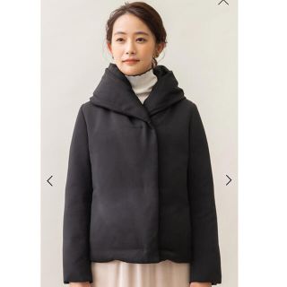 ルージュヴィフラクレ(Rouge vif la cle)のコロ様専用:FONCE フォンセ　ダウン　ブラック(ダウンコート)